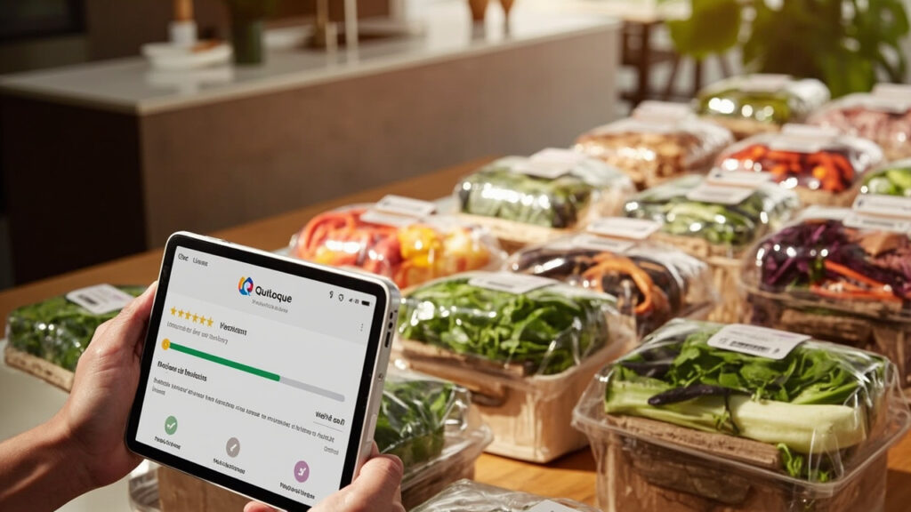 Avis sur quitoque : test complet du service de paniers repas