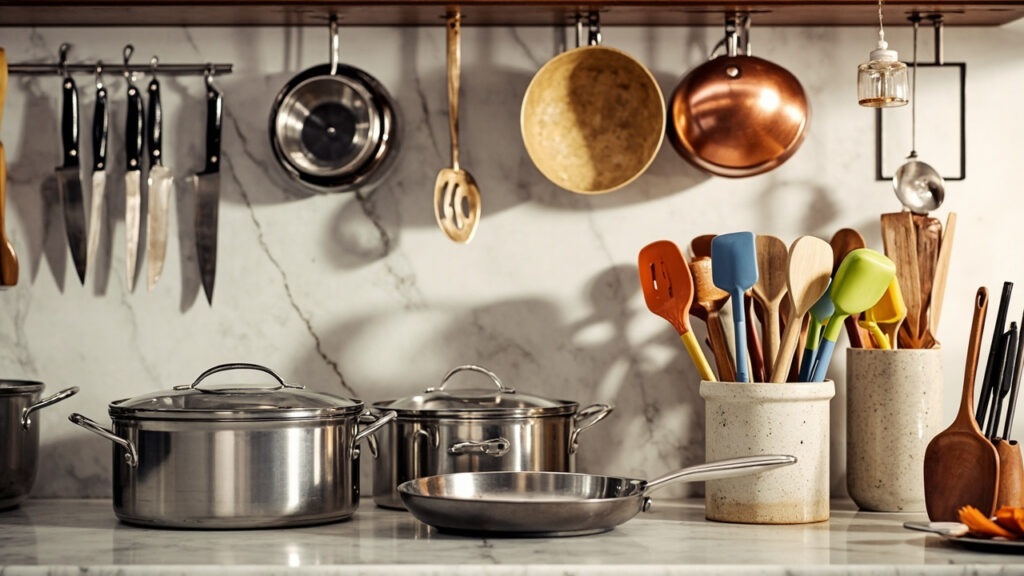 Bien équipé : les ustensiles de cuisine indispensables