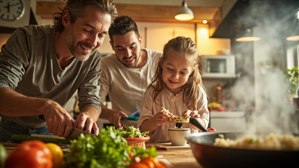 Préparer un repas familial en 20 minutes