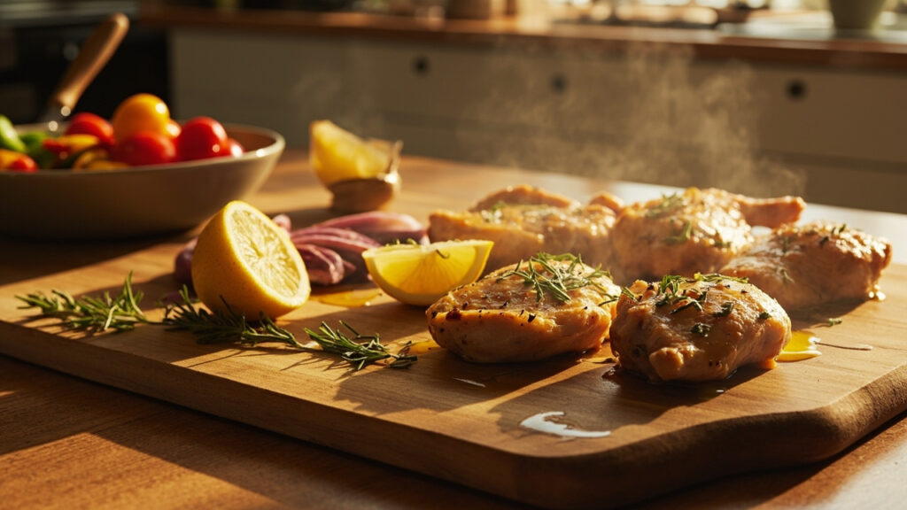 Recette de poulet simple, rapide et familiale